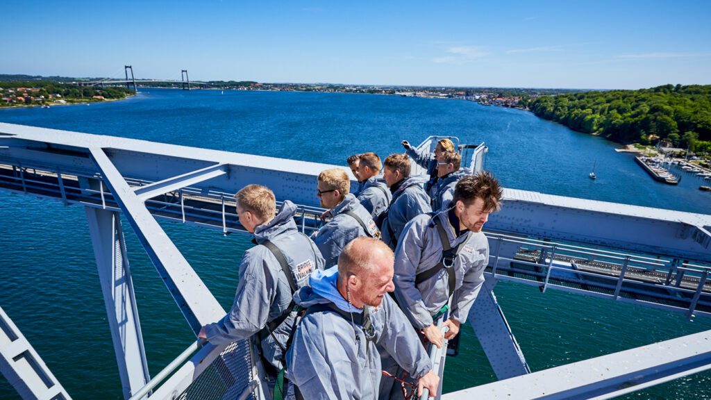 Gåtur over Lillebæltsbroen