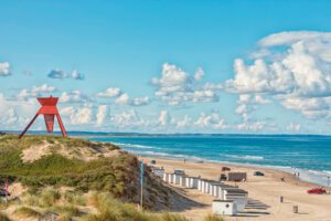 Blokhus Strand i Nordjylland
