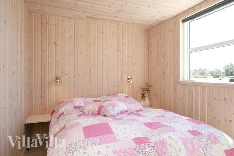 Et av de 9 soverommene i luksushus nr. 196 i Nordjylland.