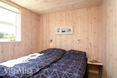 Et av de 9 soverommene i luksushus nr. 192 i Nordjylland.