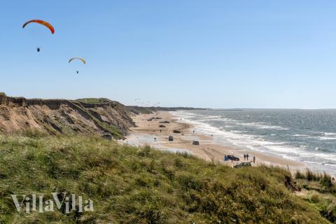 Stranden nær luksushus nr. 195.