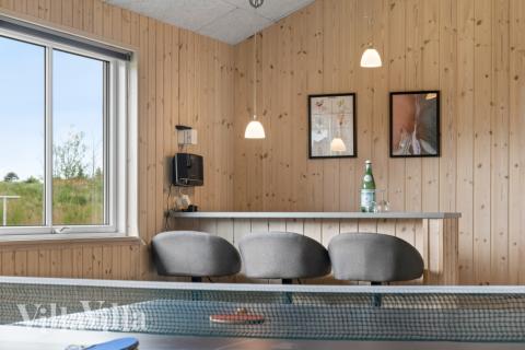 Aktivitetsrom i luksushus nr. 304 med 7 soverom og plass til 18 personer.