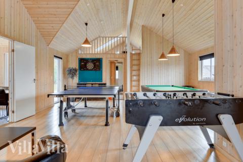 Aktivitetsrom i luksushus nr. 231 med 8 soverom og plass til 20 personer.