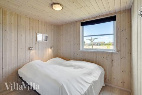 Et av de 6 soverommene i luksushus nr. 246 i Sydjylland.