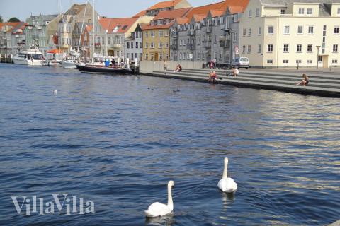 Området rundt Sydjylland, hvor luksushus nr. 241 ligger.