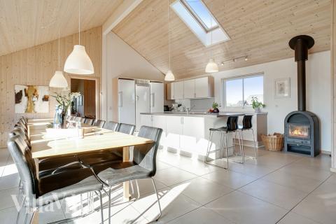 Luksushus nr. 237 har et flott oppholdsrom.