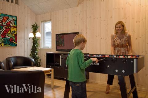 Aktivitetsrom i luksushus nr. 255 med 7 soverom og plass til 18 personer.