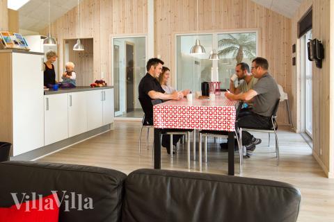 Luksushus nr. 266 har et flott oppholdsrom.