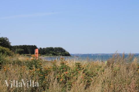 Den flotte stranden nær luksushus nr. 281 ved Sydjylland.