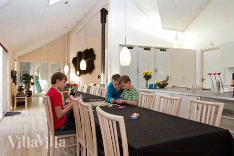 Luksushus nr. 283 har et flott oppholdsrom.