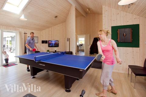 Luksushus nr. 251 til 20 personer tilbyr et stort aktivitetsrom med bl.a. biljard og dart