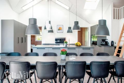 Luksushus nr. 201 har et flott oppholdsrom.