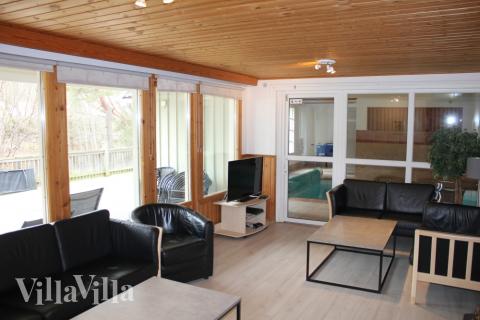 Luksushus nr. 126 har et flott oppholdsrom.