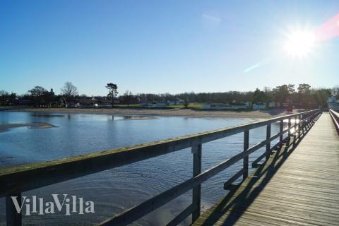 Stranden nær luksushus nr. 127.