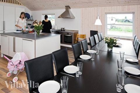 Luksushus nr. 214 har et flott oppholdsrom.