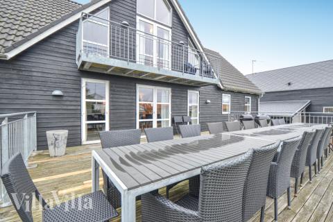 Flott feriehus nr. 148, med god plass til opptil 24 personer