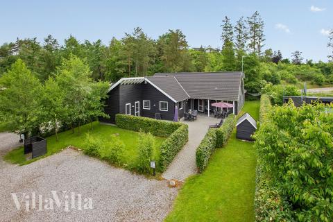 Dette flotte, luksuriøse feriehuset i Ebeltoft legger til rette for en flott ferie full av aktiviteter og utflukter på Djursland\r\n