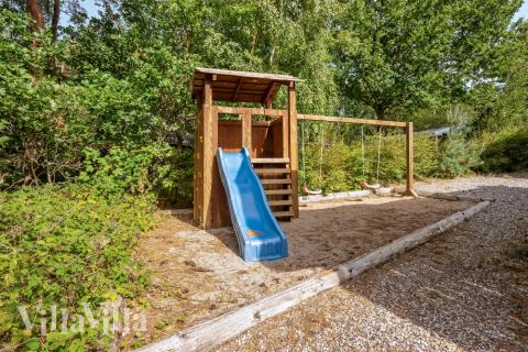 Stort utvalg av utendørsaktiviteter ved luksushus nr. 247 i Østjylland.