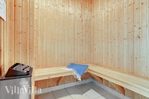 Nyt varmen i badstuen i luksushus nr. 247 til 20 personer