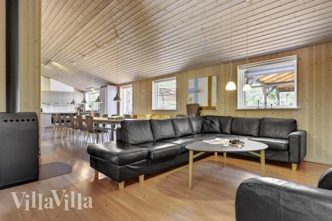 Sofakroken i luksushus nr. 247 i Østjylland.