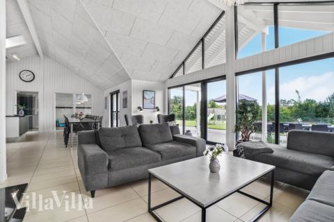 Sofakroken i luksushus nr. 276 i Nordsjælland.