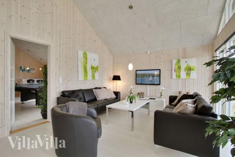 Luksushus nr. 301 har et flott oppholdsrom.