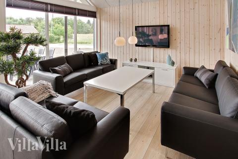 Luksushus nr. 279 har et flott oppholdsrom.