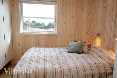 Et av de 8 soverommene i luksushus nr. 184 i Lolland/Falster/Møn.