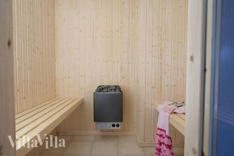 Nyt varmen i badstuen i luksushus nr. 184 til 22 personer