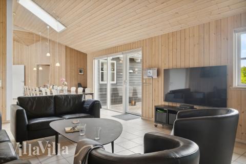 Sofakroken i luksushus nr. 208 i Lolland/Falster/Møn.