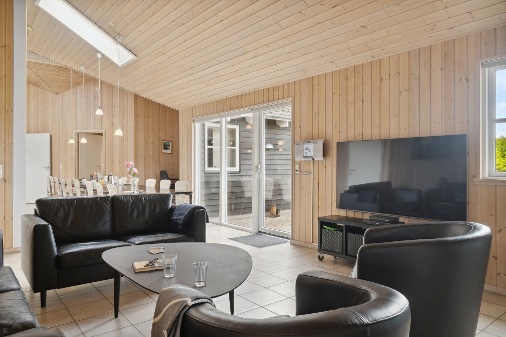 Sofakroken i luksushus nr. 208 i Lolland/Falster/Møn.