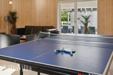 Aktivitetsrom i luksushus nr. 208 med 9 soverom og plass til 24 personer.