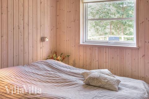 Et av de 9 soverommene i luksushus nr. 177 i Lolland/Falster/Møn.