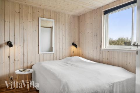 Et av de 7 soverommene i luksushus nr. 282 i Lolland/Falster/Møn.