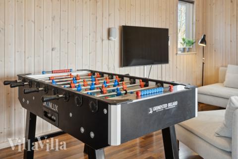 Aktivitetsrom i luksushus nr. 282 med 7 soverom og plass til 19 personer.