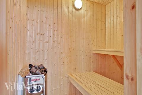 Nyt varmen i badstuen i luksushus nr. 307 til 16 personer