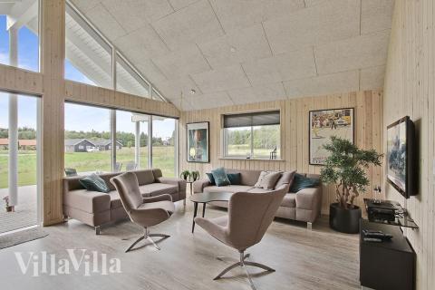 Luksushus nr. 308 har et flott oppholdsrom.