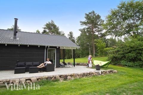 Luksushus nr. 309 har en deilig terrasse med gode hagemøbler til 14 personer.