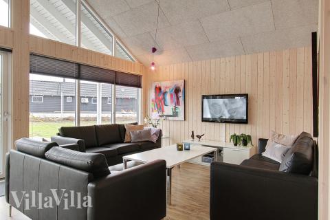 Luksushus nr. 310 har et flott oppholdsrom.