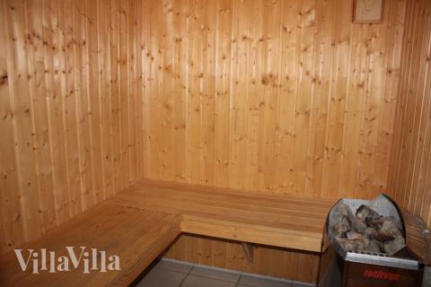 Nyt varmen i badstuen i luksushus nr. 303 til 16 personer