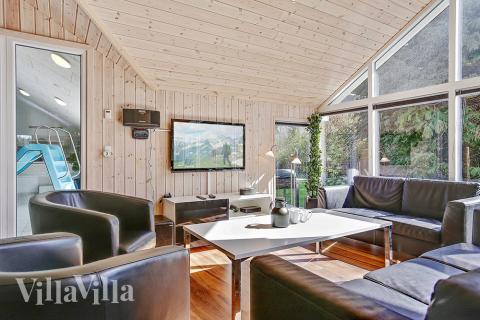 Luksushus nr. 312 har et flott oppholdsrom.