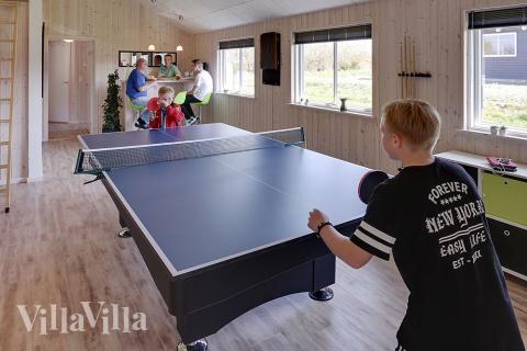 I tillegg til alle aktivitetsmulighetene i husets bassengavdeling, kan du også spille biljard, bordtennis og dart i luksushus nr. 315