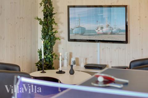 Luksushus nr. 317 til 14 personer tilbyr et stort aktivitetsrom med bl.a. biljard og dart