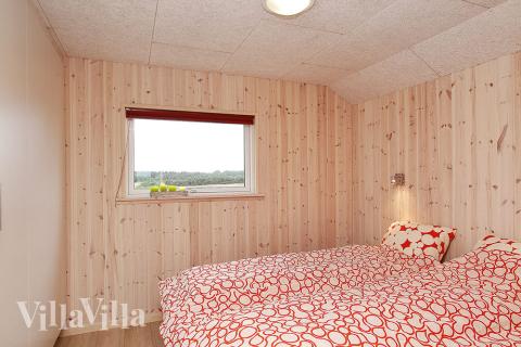 Et av de 5 soverommene i luksushus nr. 317 i Fyn og øyer.