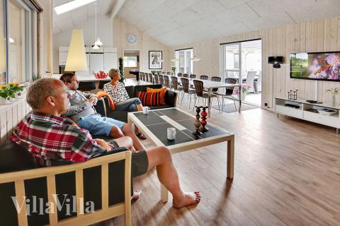 Luksushus nr. 318 har et flott oppholdsrom.