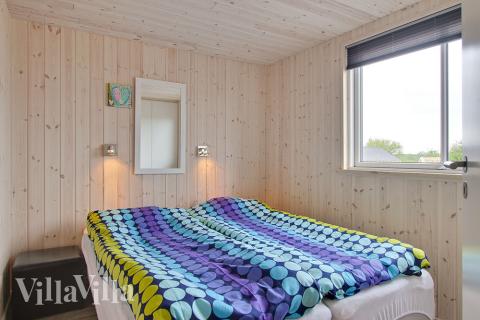 Et av de 7 soverommene i luksushus nr. 322 i Fyn og øyer.