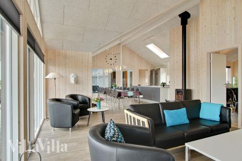 Luksushus nr. 322 har et flott oppholdsrom.