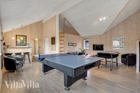 I tillegg til alle aktivitetsmulighetene i husets bassengavdeling, kan du også spille biljard, bordtennis og dart i luksushus nr. 328