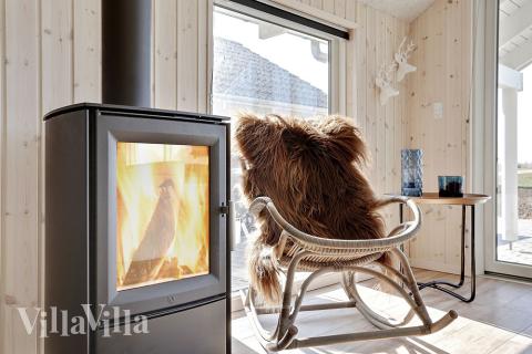 Oppholdsrom med plass til 14 i luksushus nr. 336.