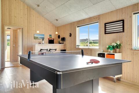 Aktivitetsrom i luksushus nr. 338 med 6 soverom og plass til 16 personer.